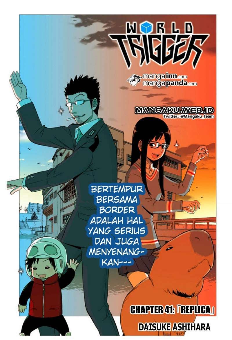 Manga World Trigger Chapter 41 gambar nomor 2