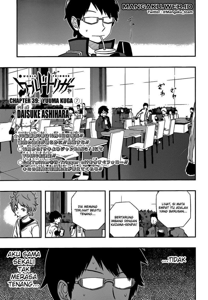 Manga World Trigger Chapter 39 gambar nomor 2