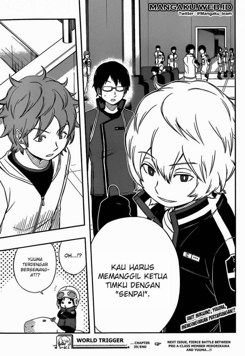 World Trigger Chapter 39 Gambar 20