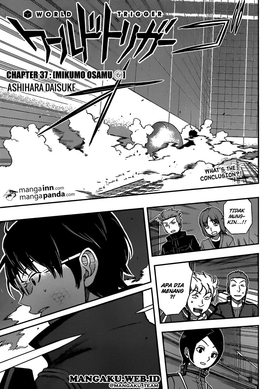 Komik World Trigger Chapter 37 gambar nomor 1