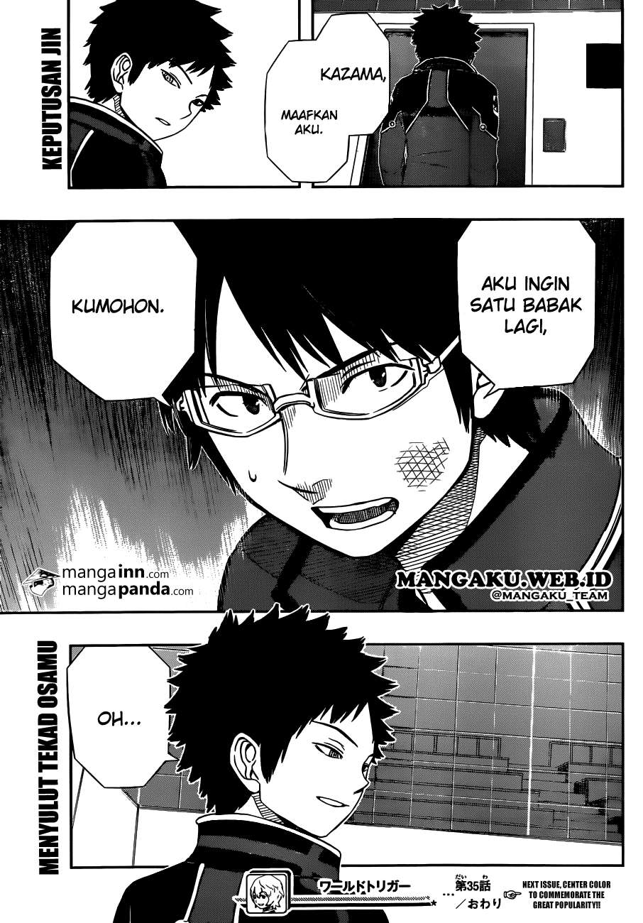 World Trigger Chapter 35 Gambar 19