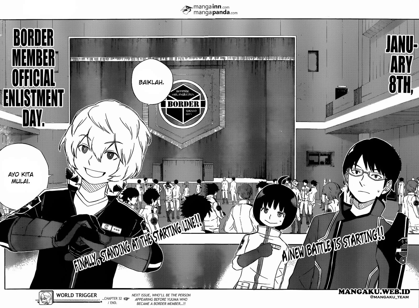World Trigger Chapter 32 Gambar 18