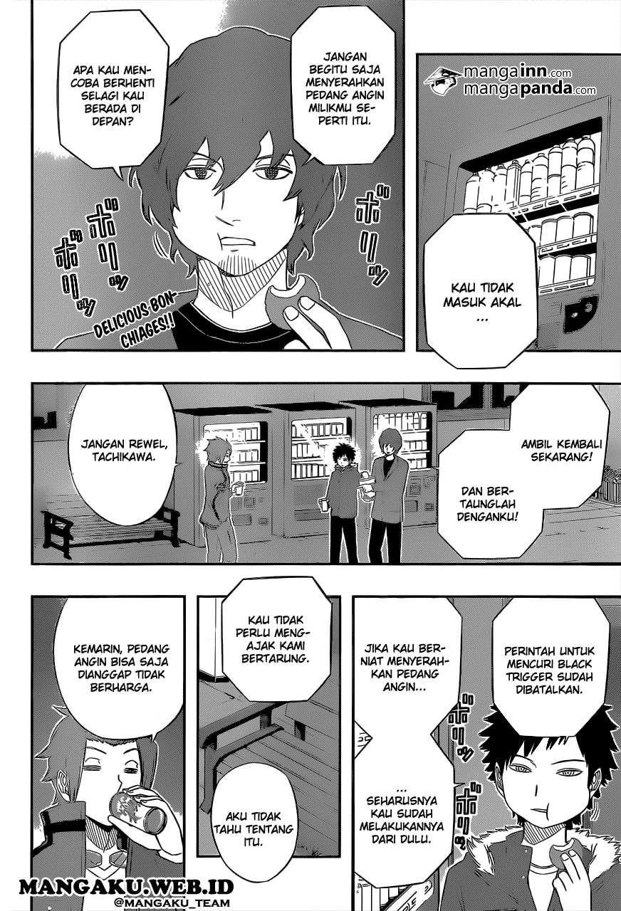 Manga World Trigger Chapter 32 gambar nomor 2