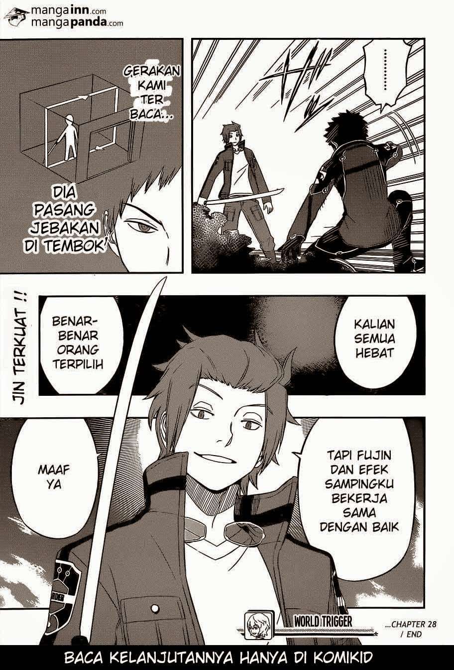 World Trigger Chapter 28 Gambar 19