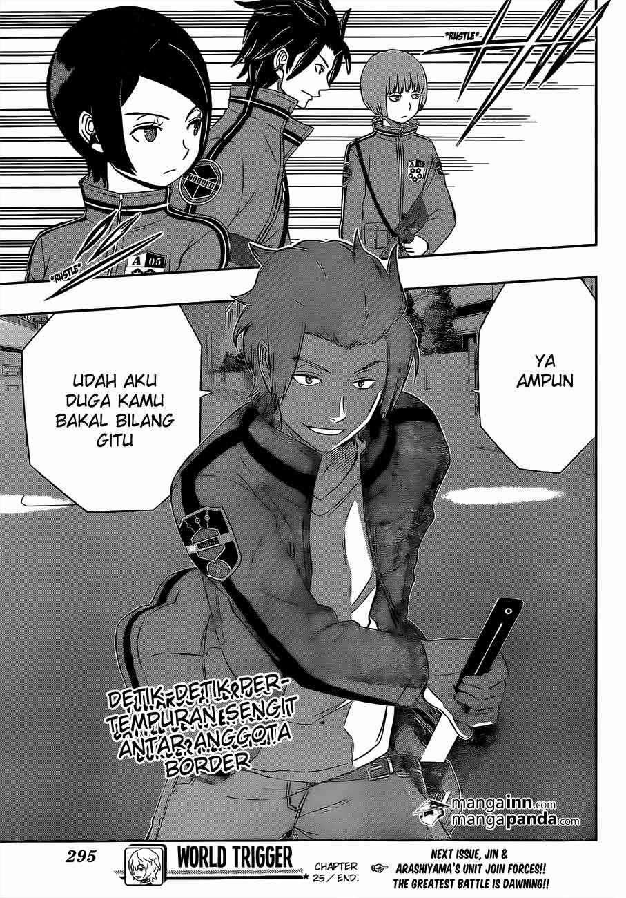 World Trigger Chapter 25 Gambar 19