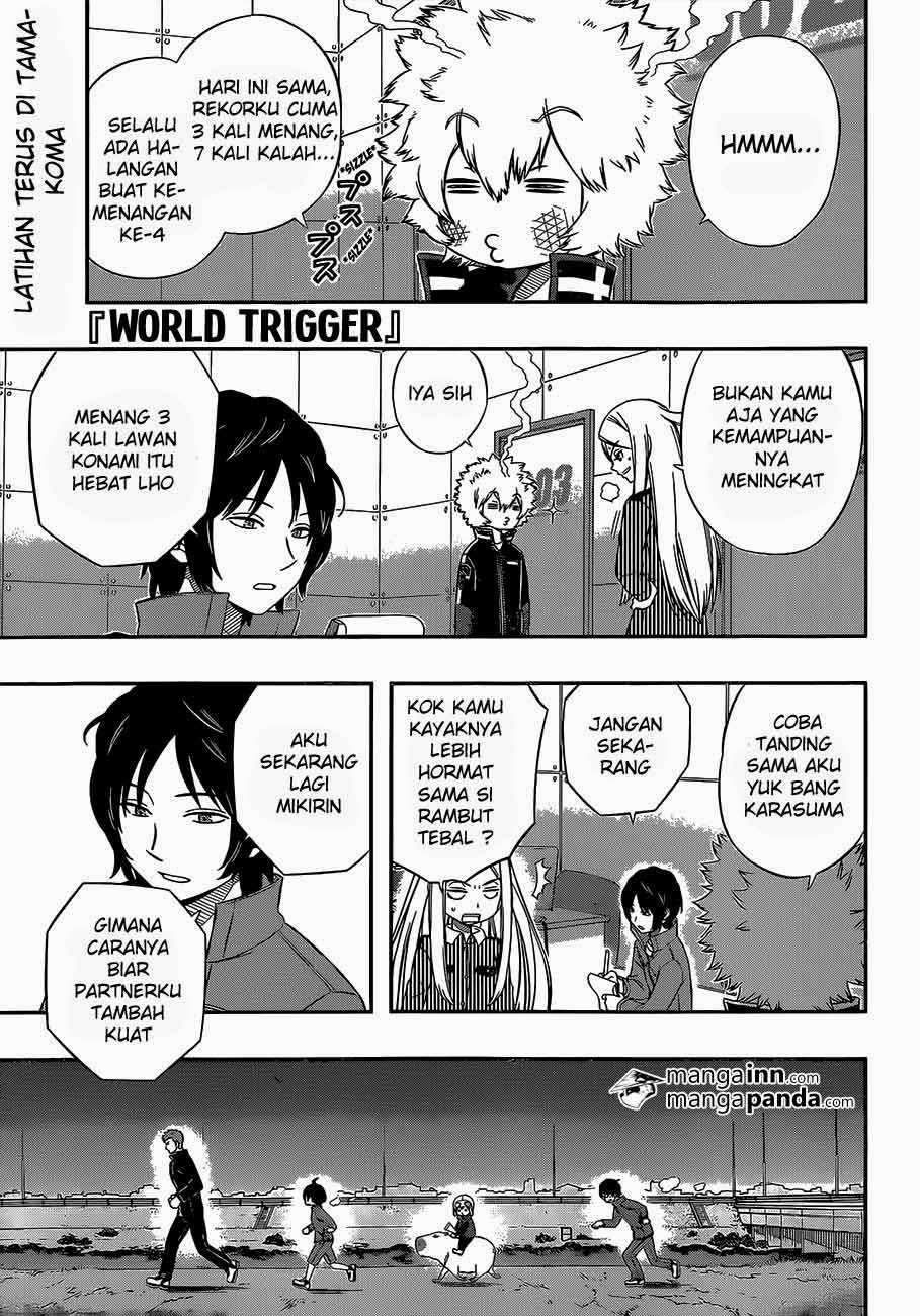 Manga World Trigger Chapter 25 gambar nomor 2