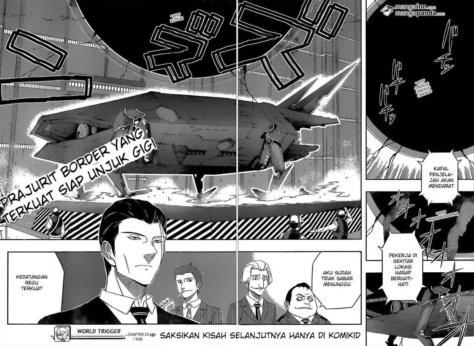World Trigger Chapter 23 Gambar 16