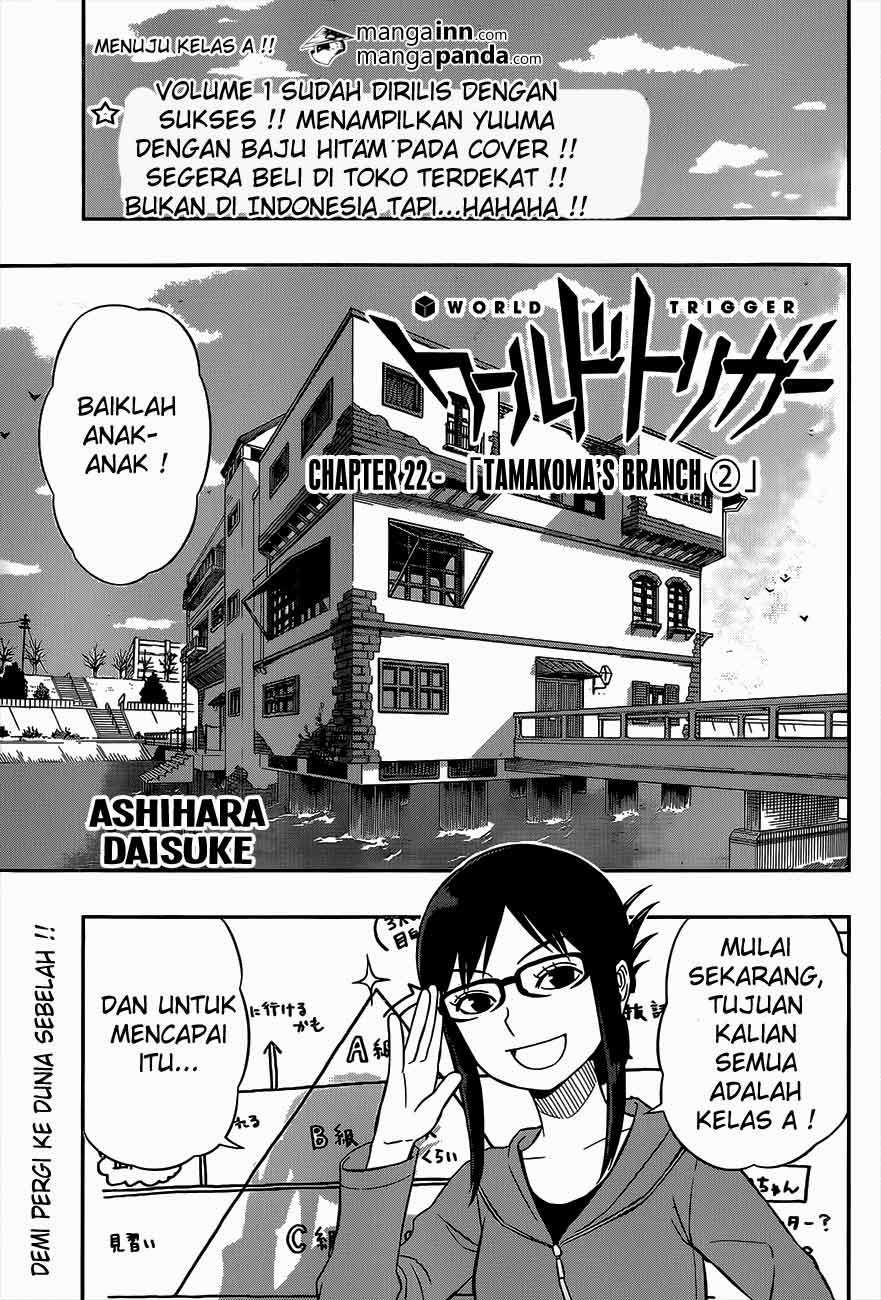 Manga World Trigger Chapter 22 gambar nomor 2
