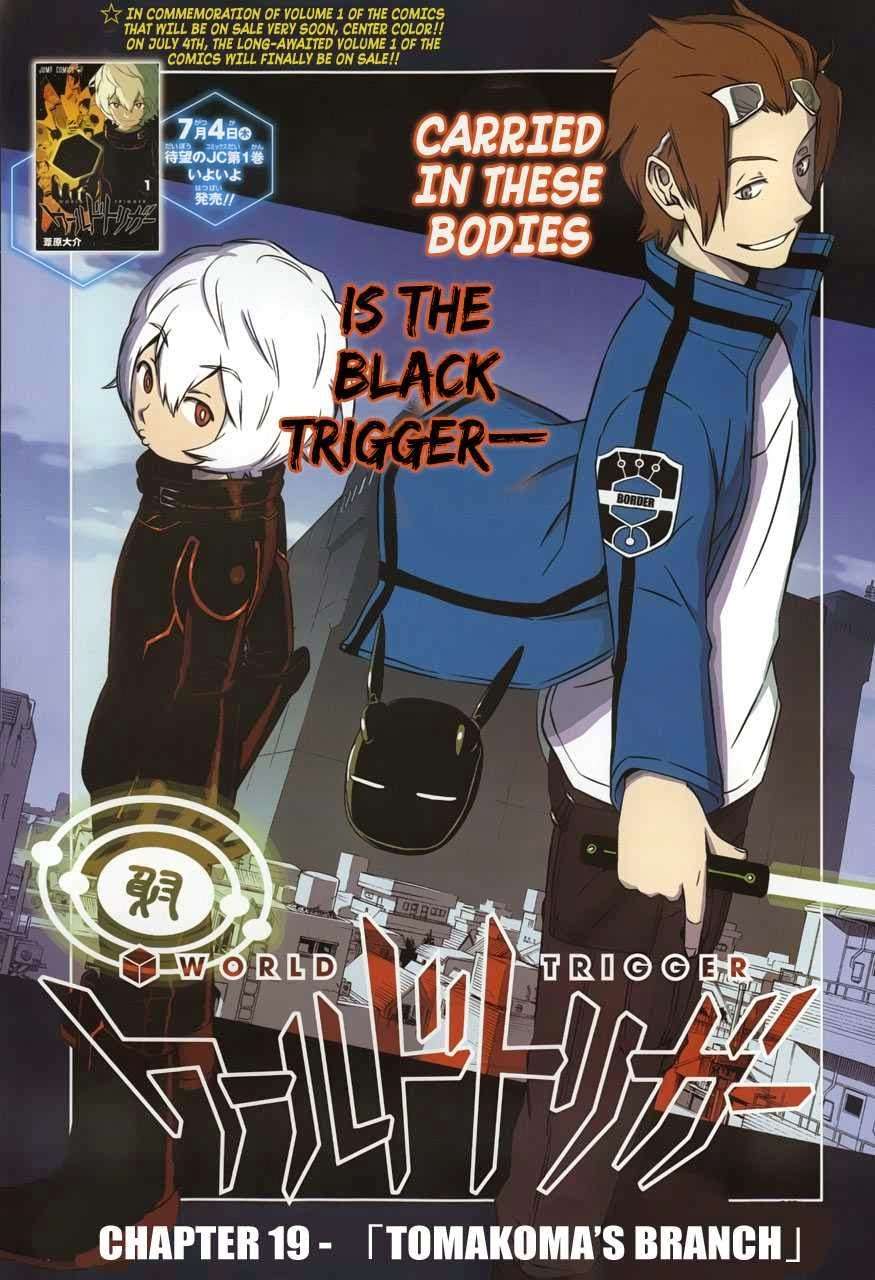 Manga World Trigger Chapter 19 gambar nomor 2