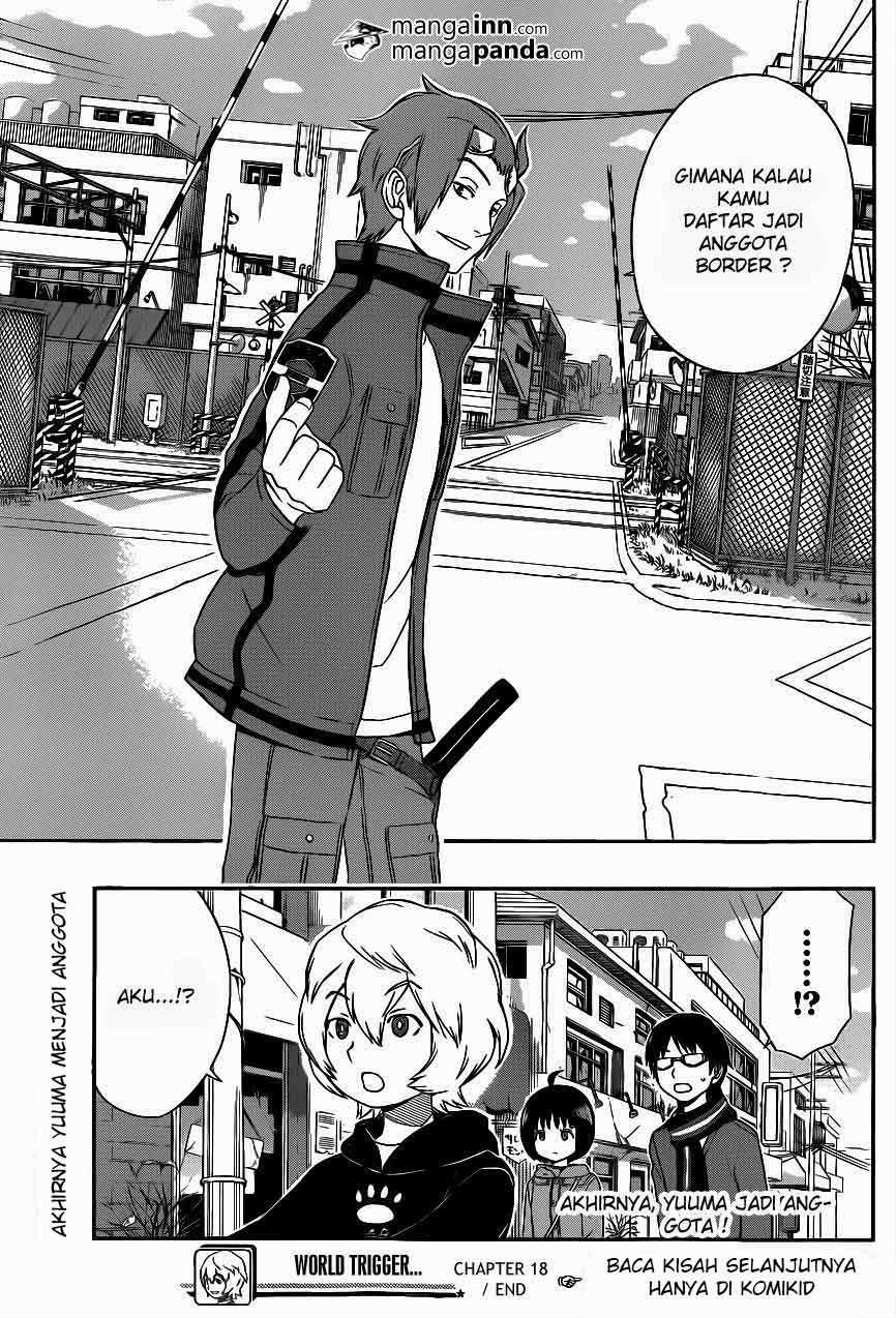 World Trigger Chapter 18 Gambar 20
