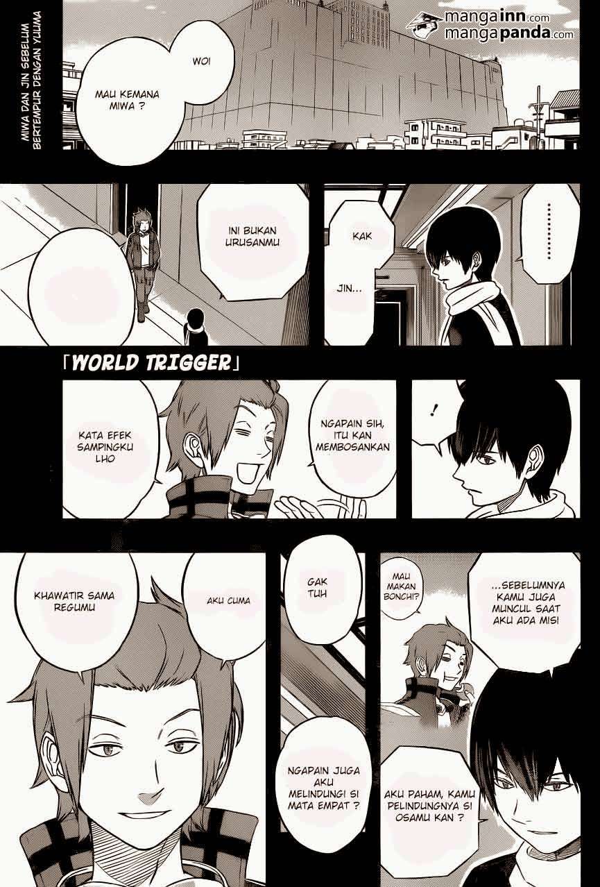 Manga World Trigger Chapter 16 gambar nomor 2