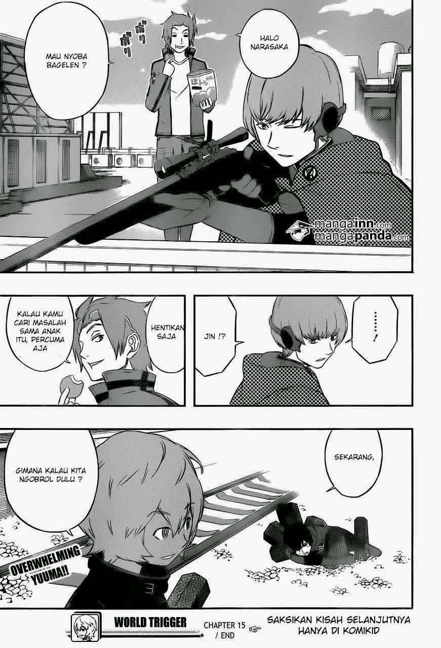 World Trigger Chapter 15 Gambar 19