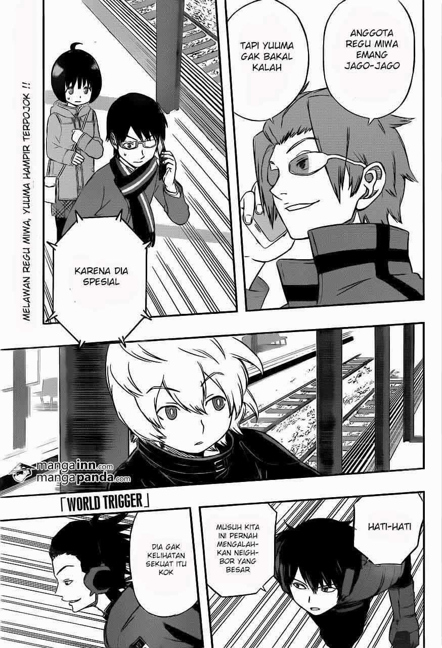 Manga World Trigger Chapter 15 gambar nomor 2