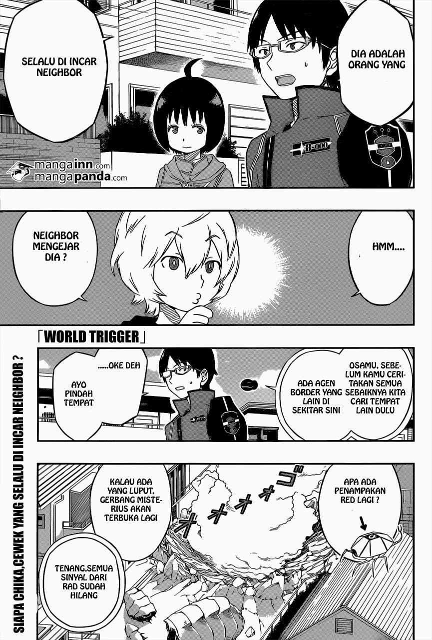 Manga World Trigger Chapter 13 gambar nomor 2