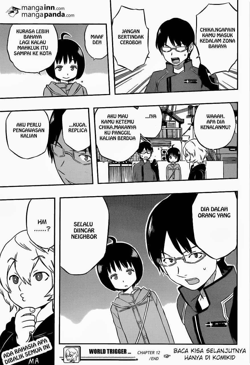World Trigger Chapter 12 Gambar 20