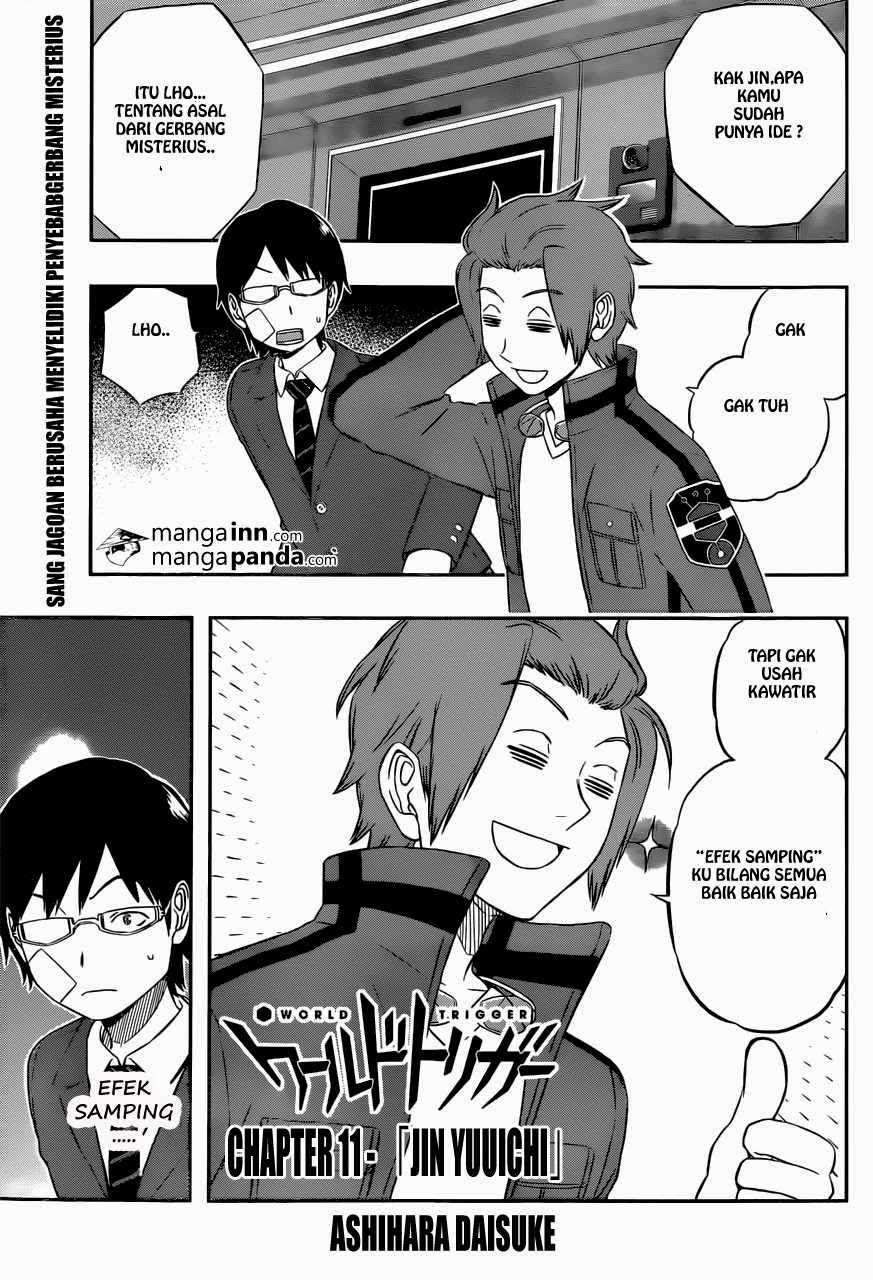 Manga World Trigger Chapter 11 gambar nomor 2