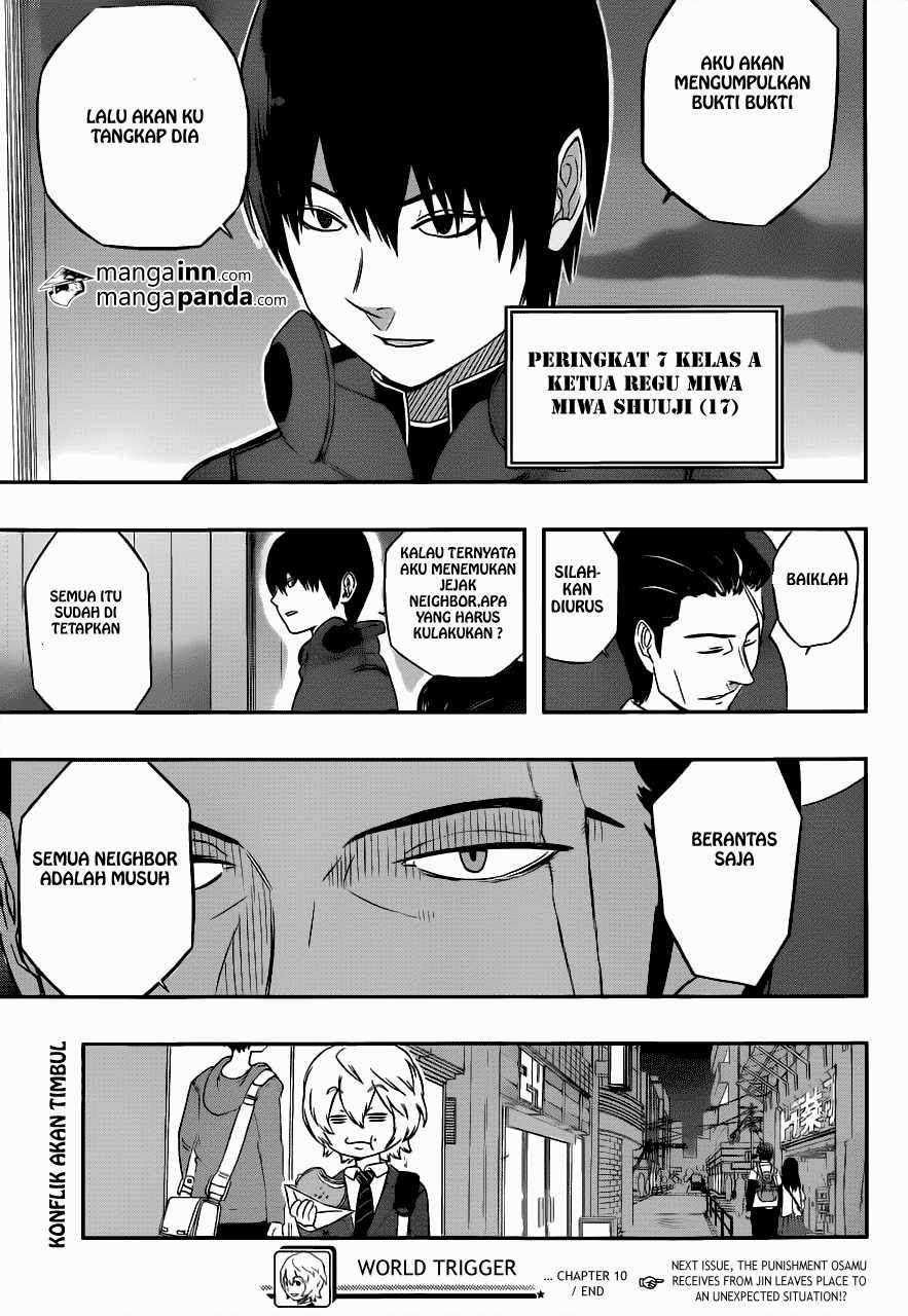 World Trigger Chapter 10 Gambar 19