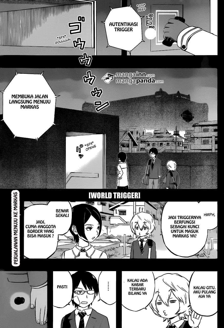 Manga World Trigger Chapter 10 gambar nomor 2