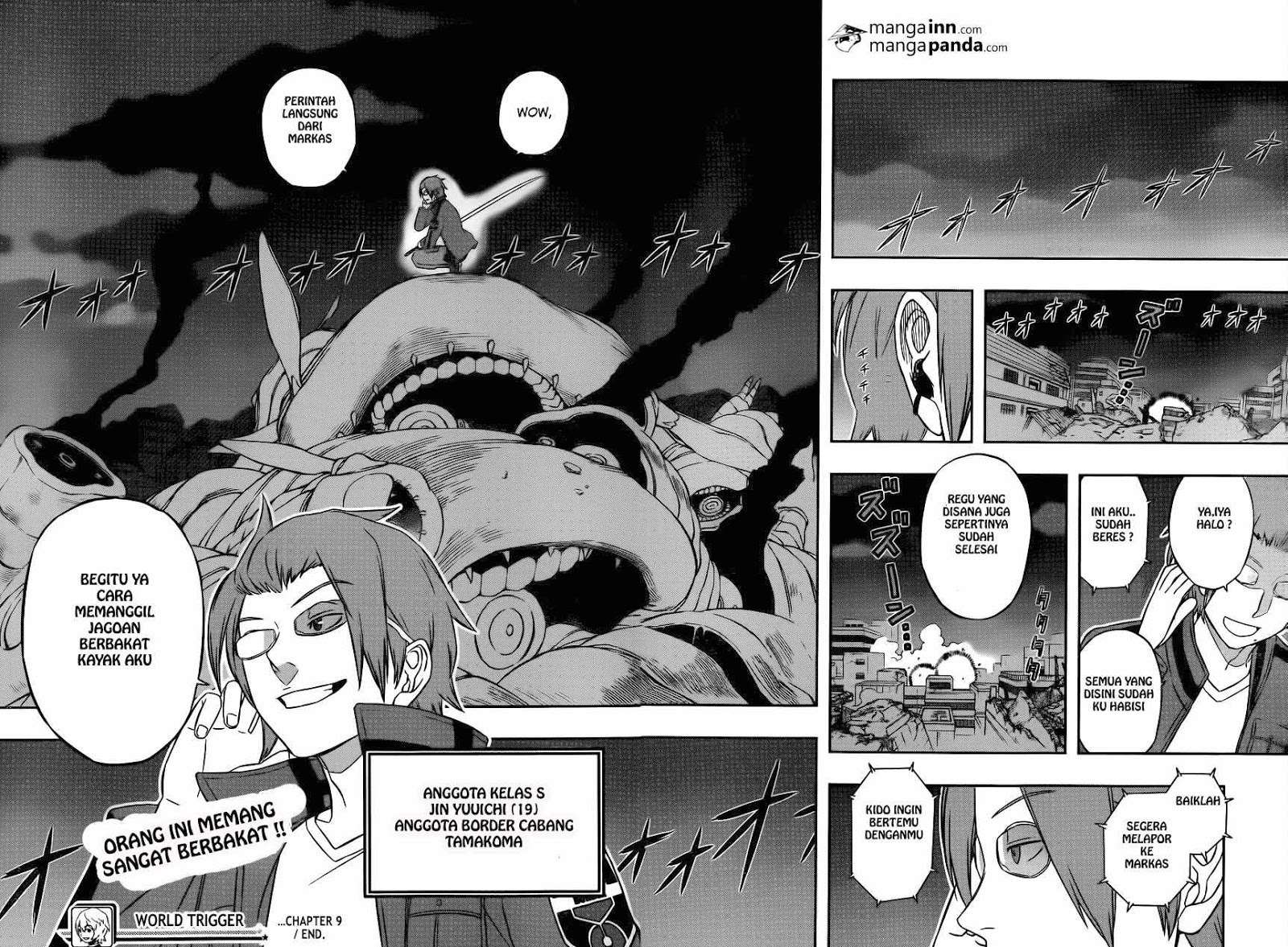 World Trigger Chapter 9 Gambar 18
