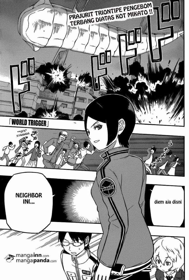Manga World Trigger Chapter 8 gambar nomor 2