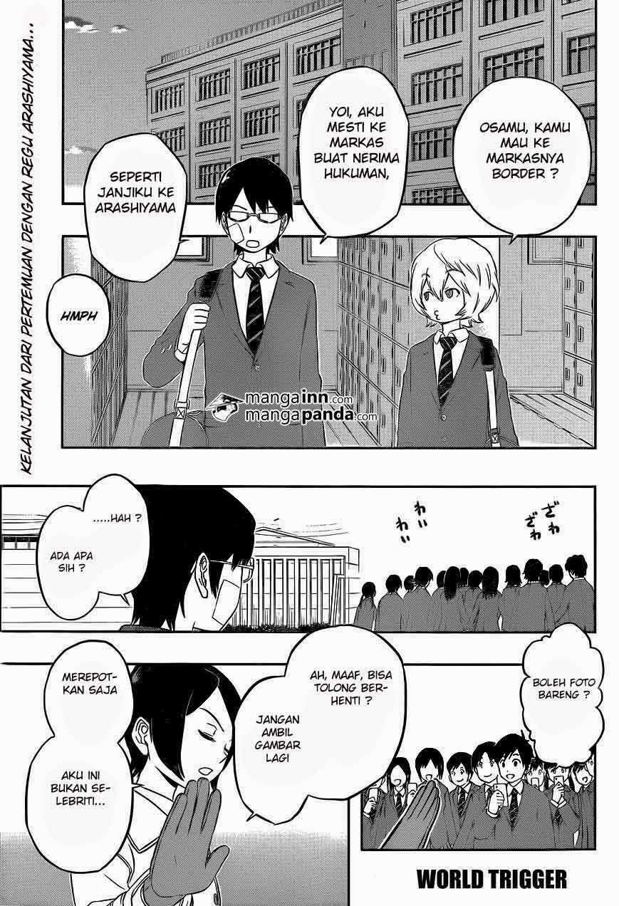 Manga World Trigger Chapter 7 gambar nomor 2