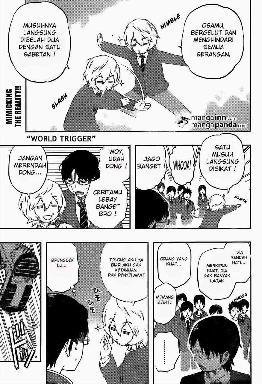 Manga World Trigger Chapter 6 gambar nomor 2