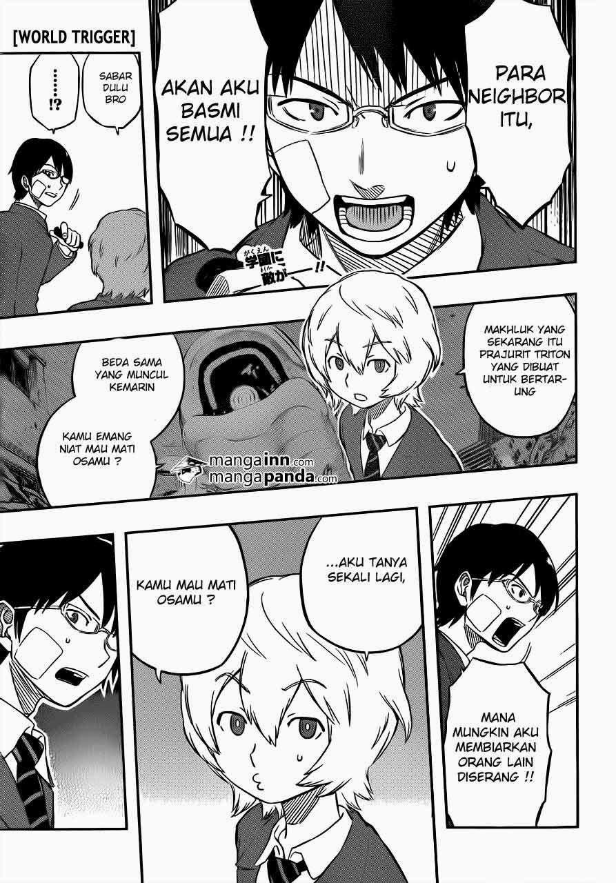Manga World Trigger Chapter 4 gambar nomor 2
