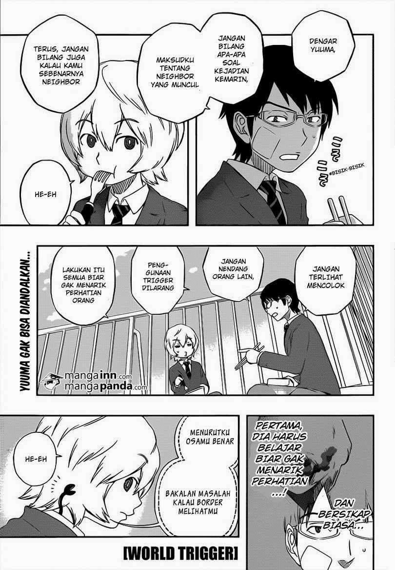 Manga World Trigger Chapter 3 gambar nomor 2