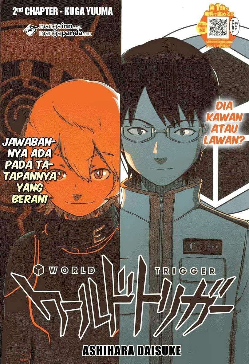 Manga World Trigger Chapter 2 gambar nomor 2