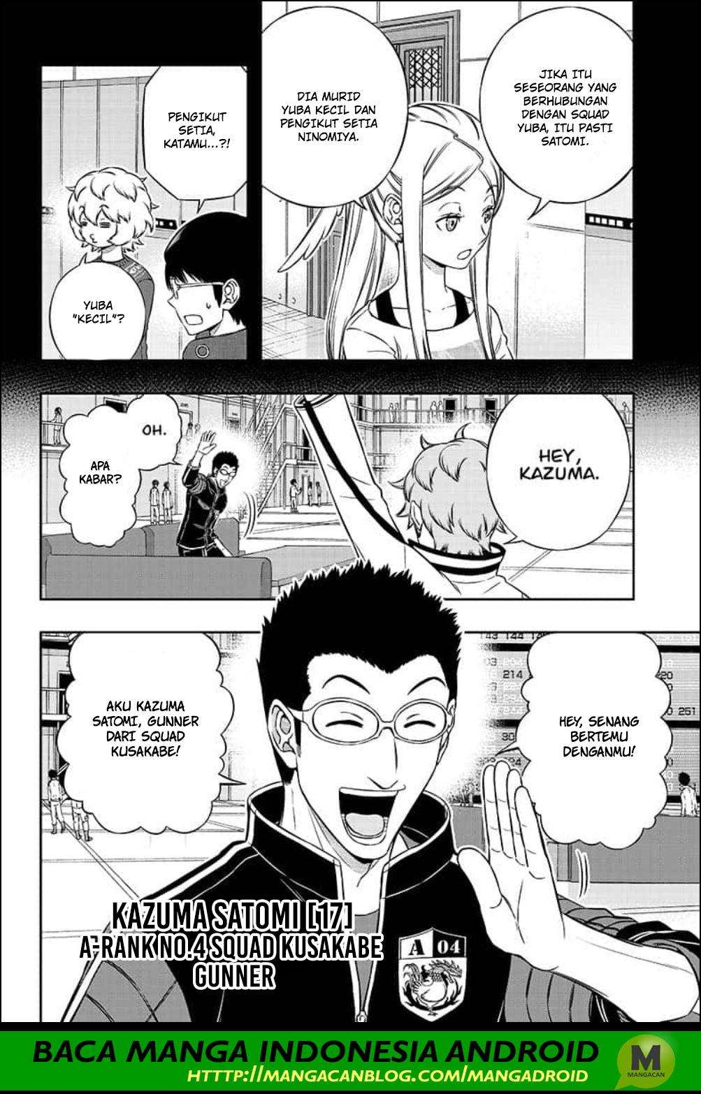 Manga World Trigger Chapter 180 gambar nomor 2