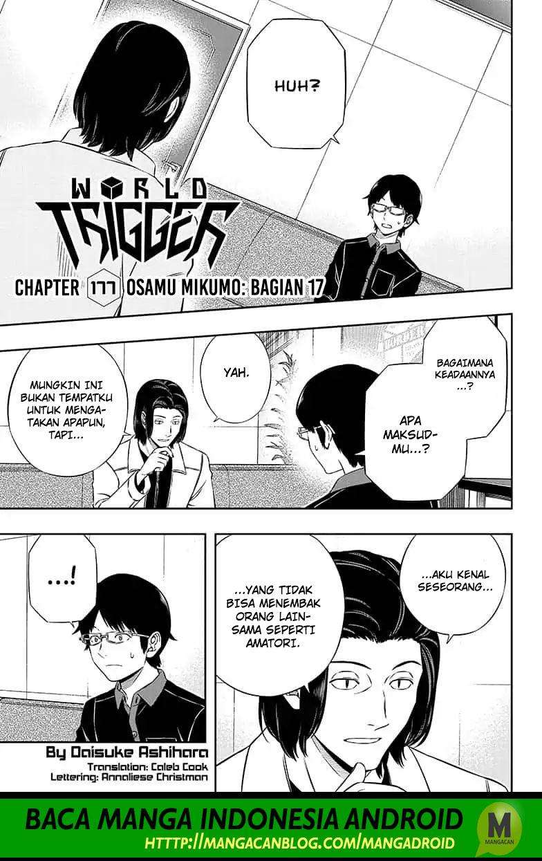 Komik World Trigger Chapter 177 gambar nomor 1