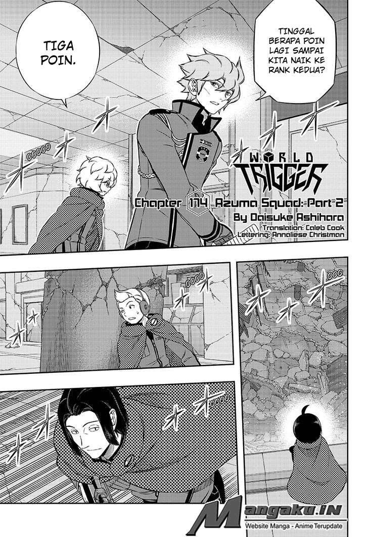 Manga World Trigger Chapter 174 gambar nomor 2