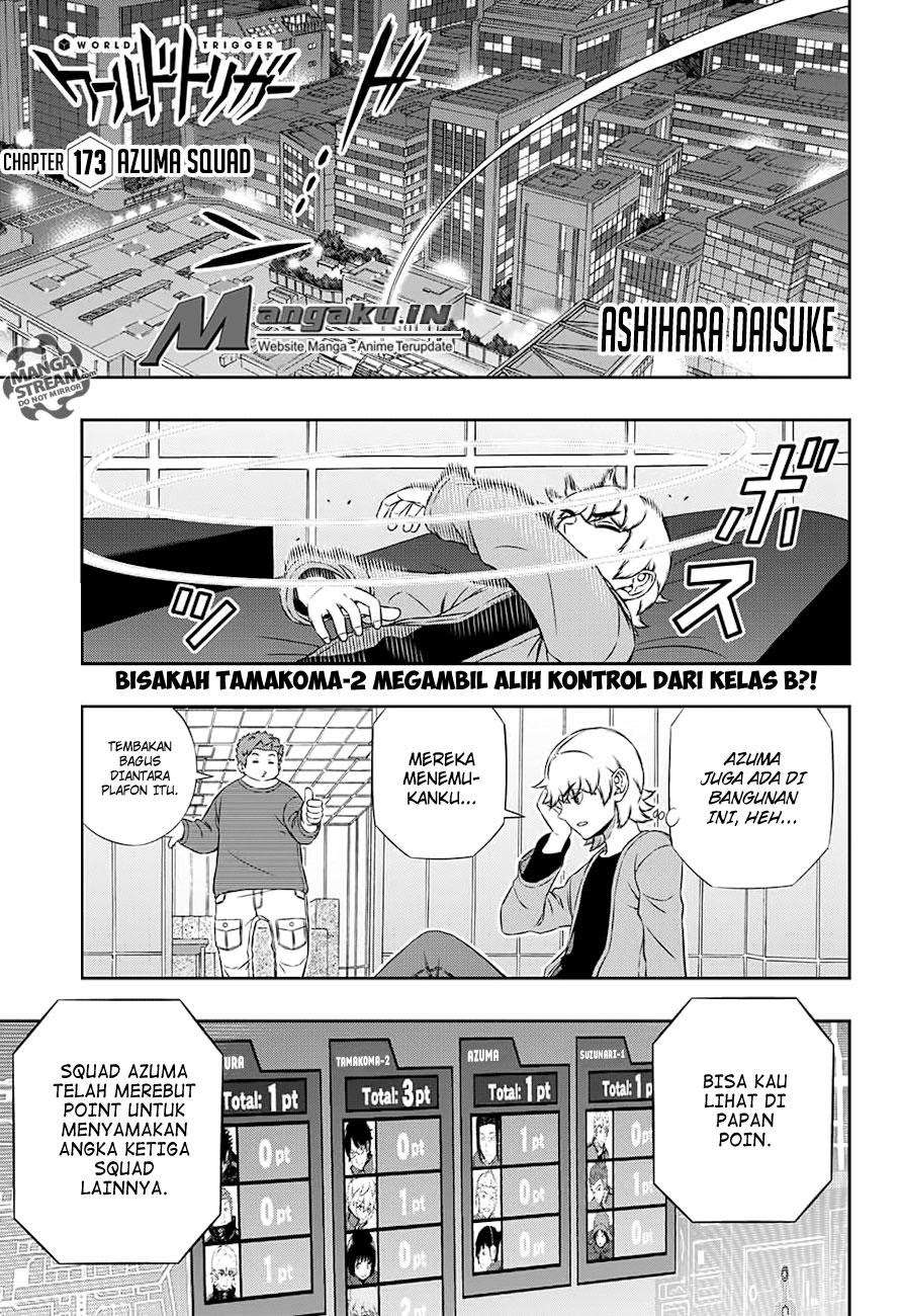 Manga World Trigger Chapter 173 gambar nomor 2