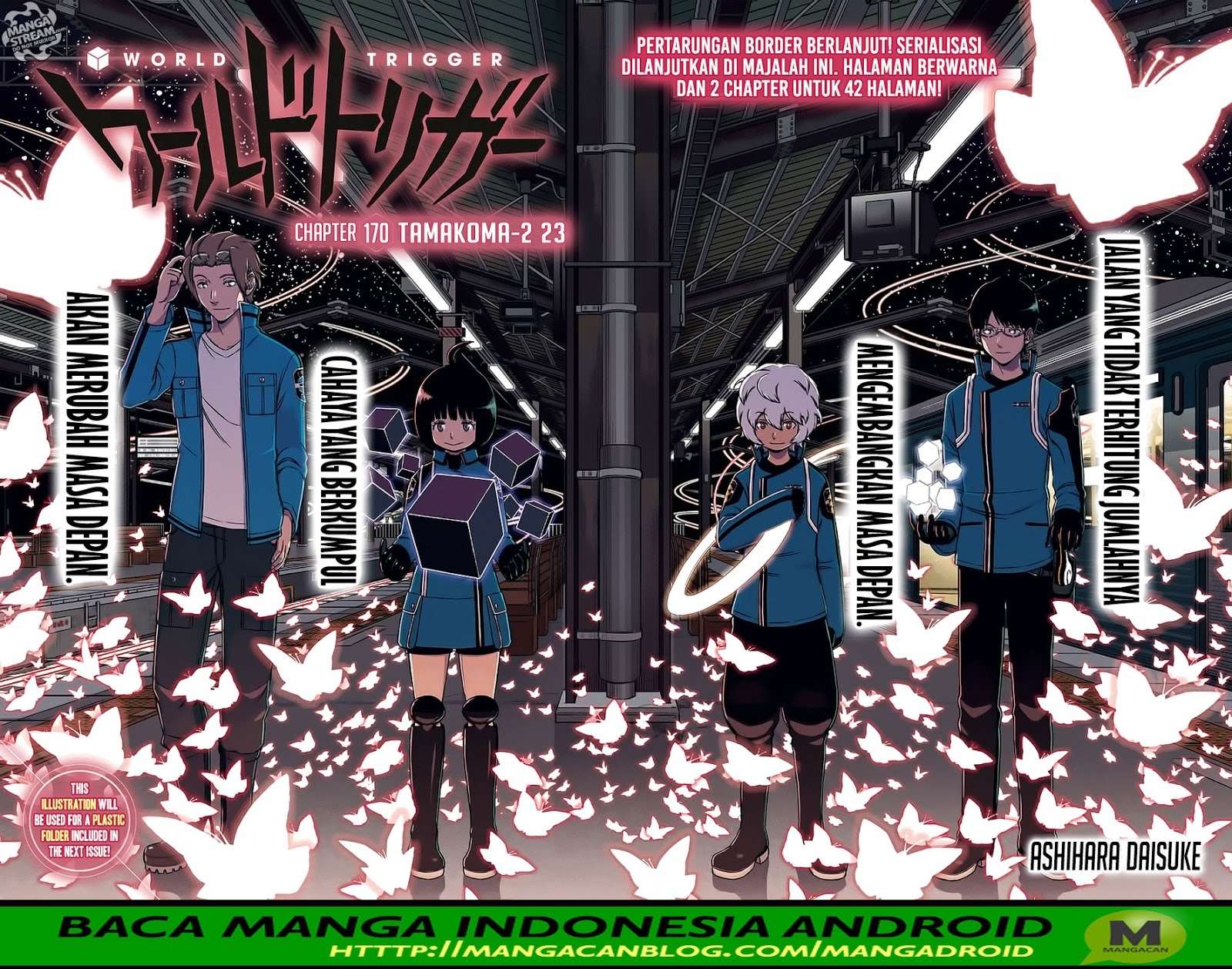 Manga World Trigger Chapter 170 gambar nomor 2