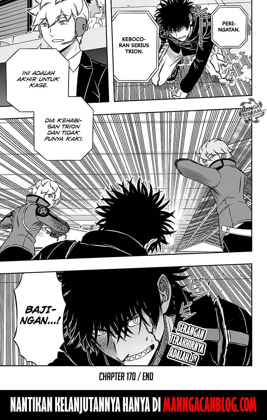 World Trigger Chapter 170 Gambar 22