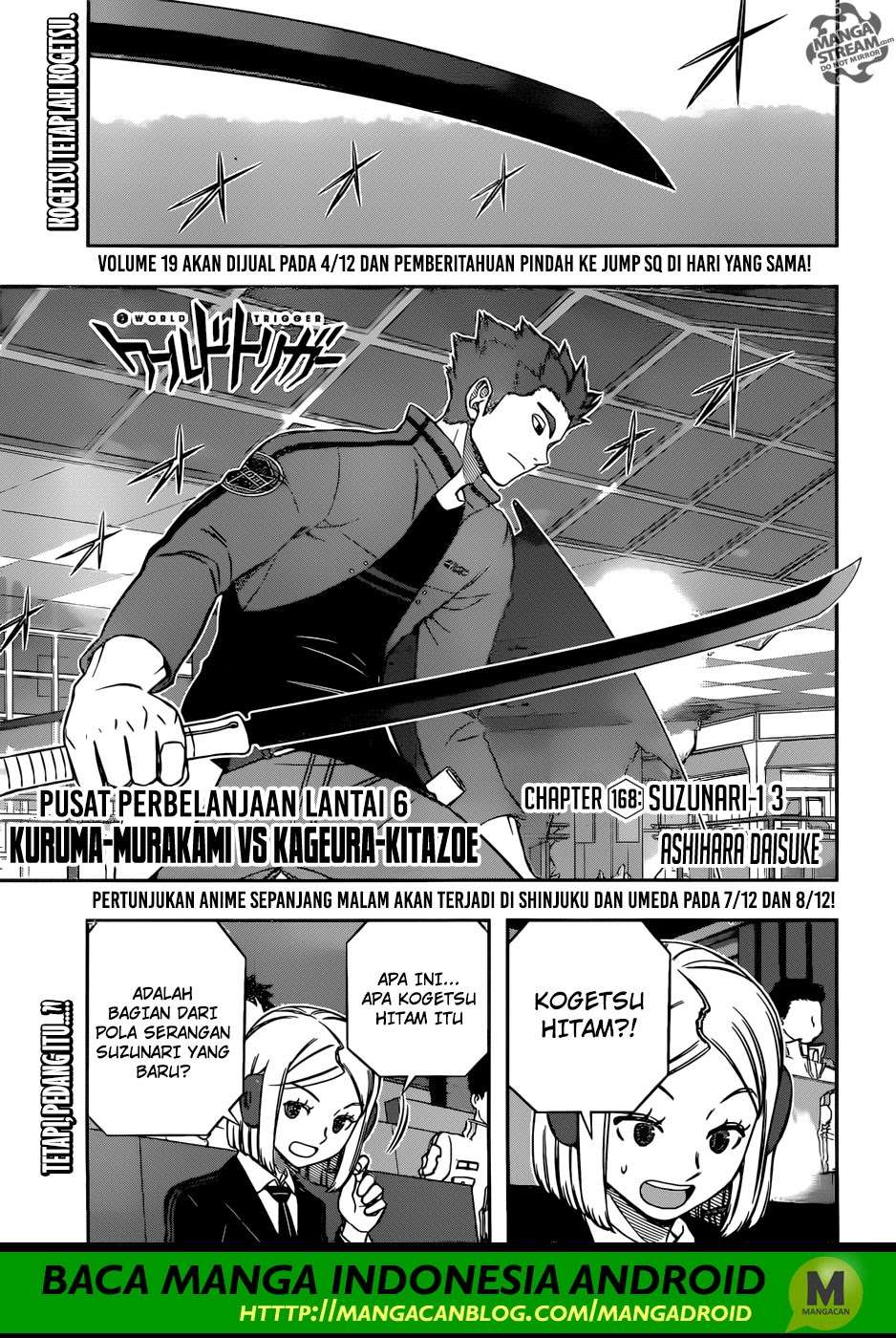 Komik World Trigger Chapter 168 gambar nomor 1