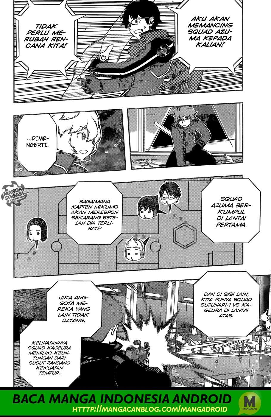 World Trigger Chapter 167 Gambar 19