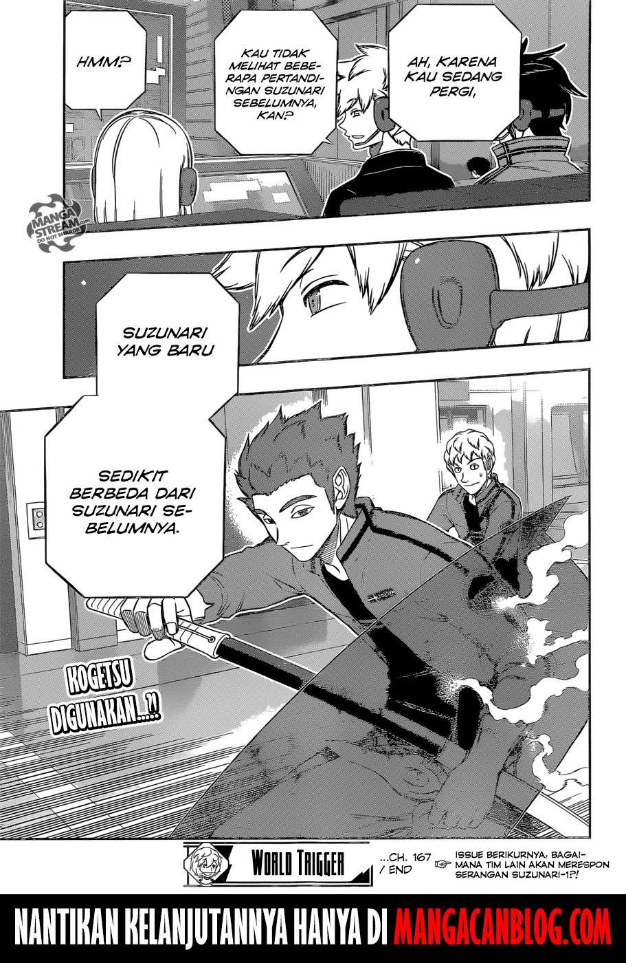 World Trigger Chapter 167 Gambar 20