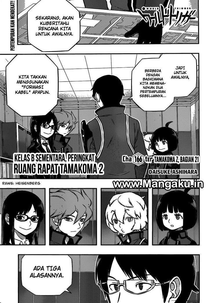 Manga World Trigger Chapter 166 gambar nomor 2