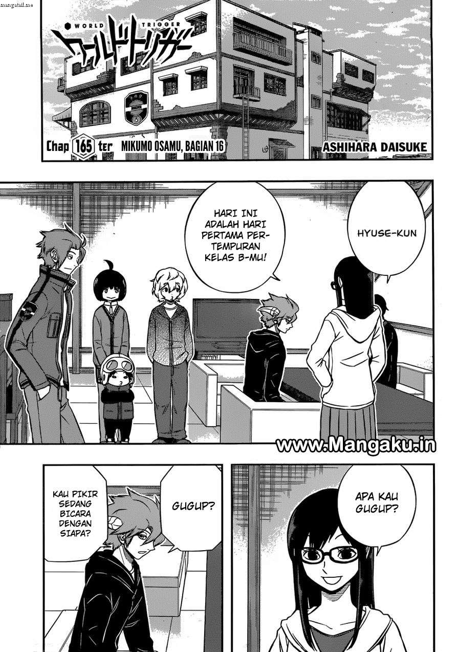 Manga World Trigger Chapter 165 gambar nomor 2