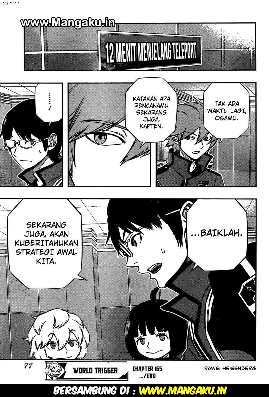 World Trigger Chapter 165 Gambar 20