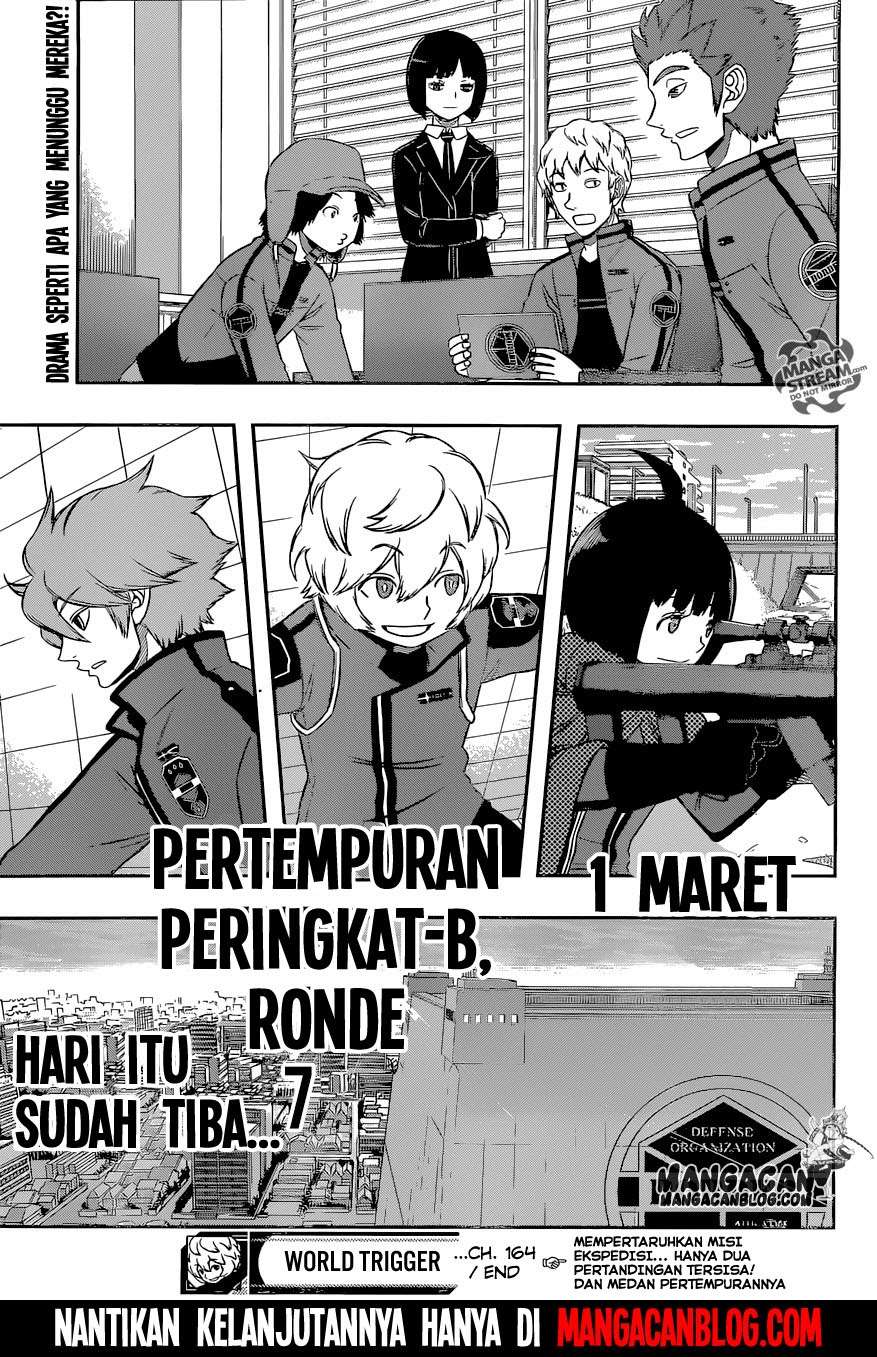 World Trigger Chapter 164 Gambar 19