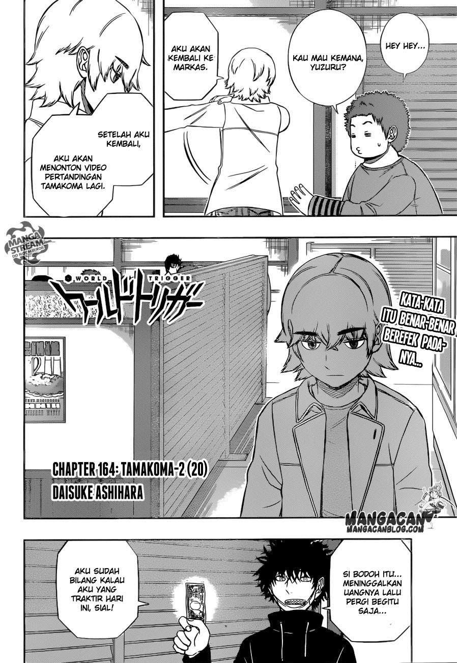 Manga World Trigger Chapter 164 gambar nomor 2