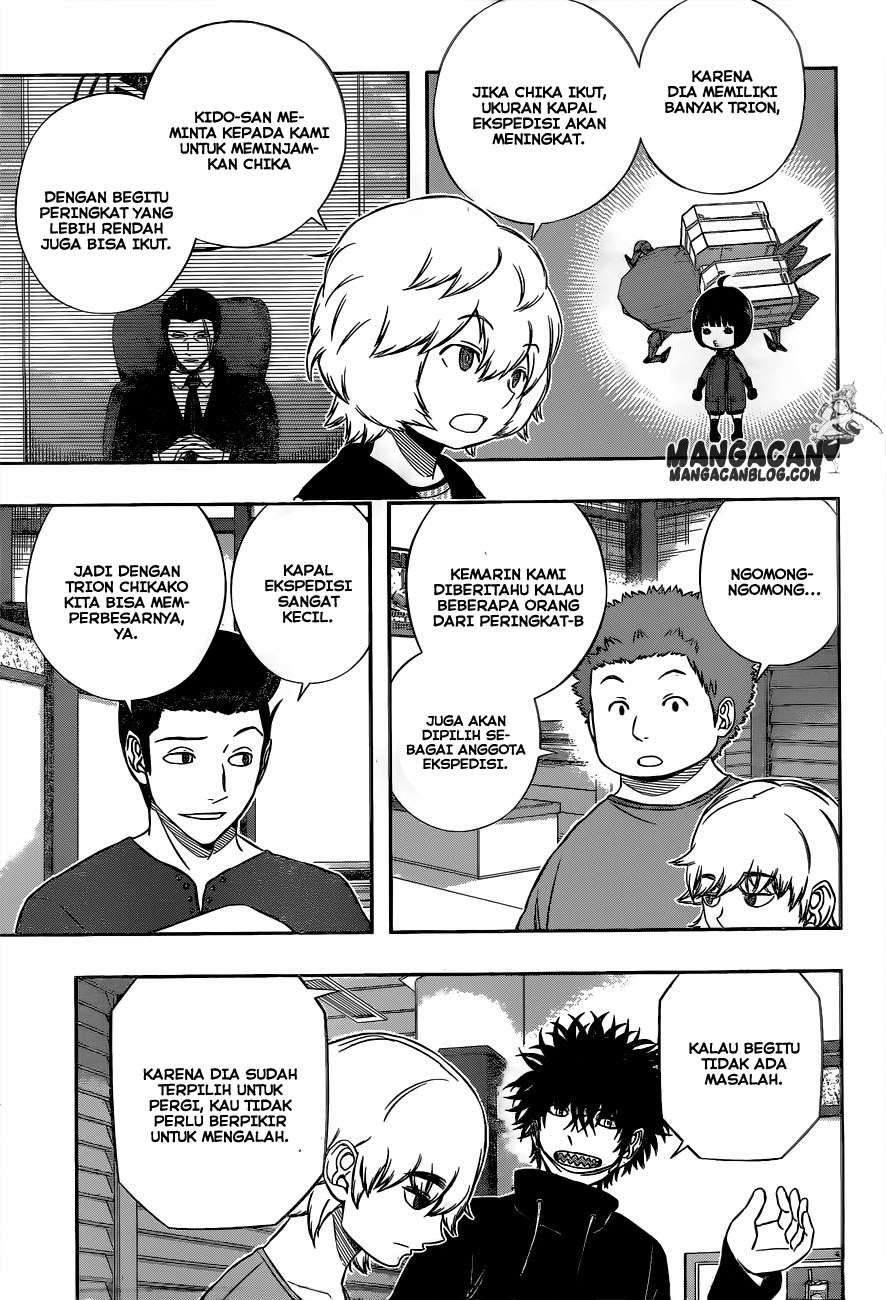 World Trigger Chapter 163 Gambar 15