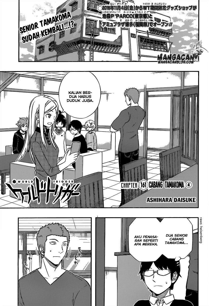 Komik World Trigger Chapter 161 gambar nomor 1