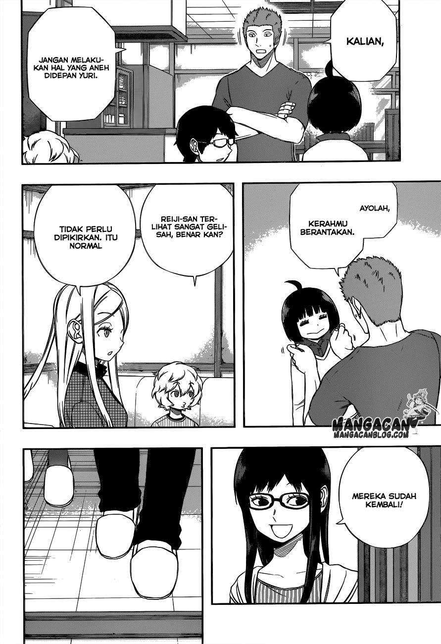 Manga World Trigger Chapter 161 gambar nomor 2