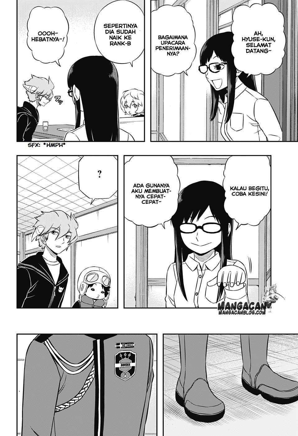 World Trigger Chapter 160 Gambar 14