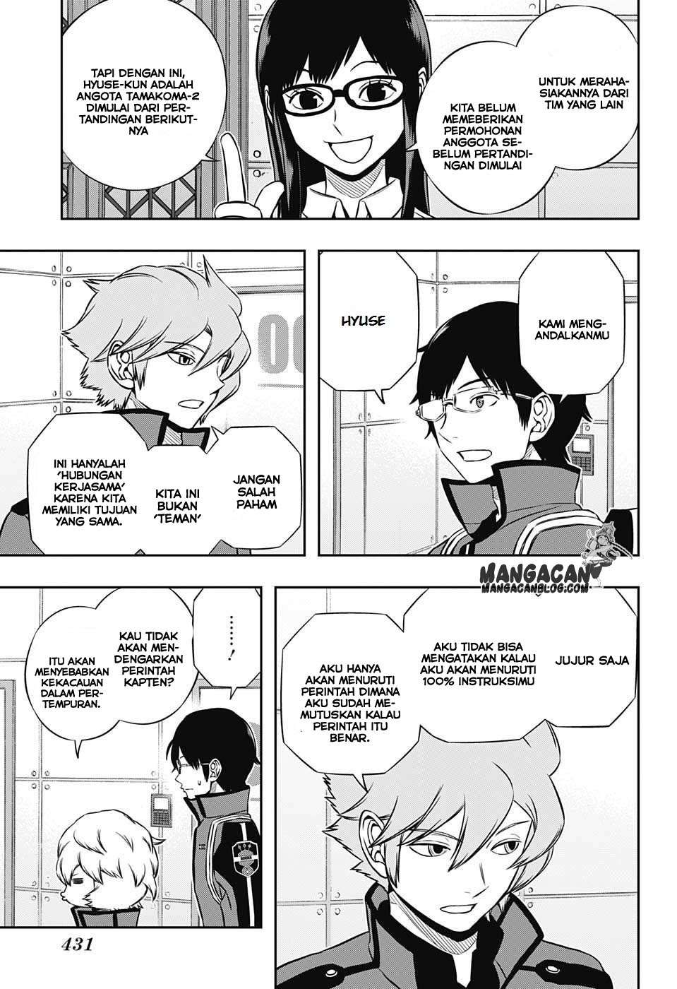 World Trigger Chapter 160 Gambar 17