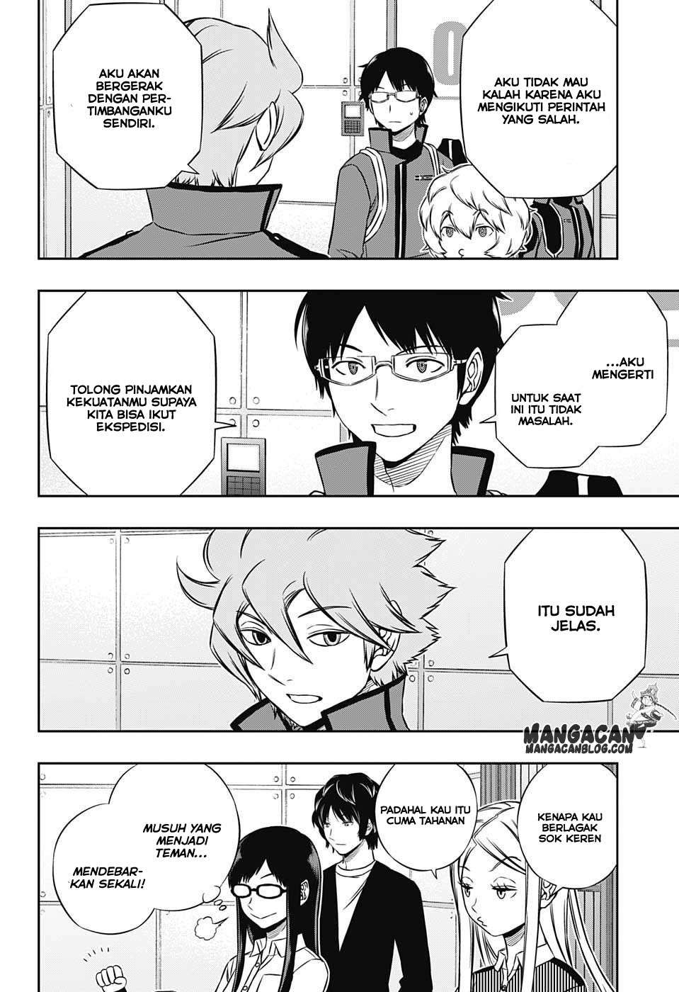 World Trigger Chapter 160 Gambar 18