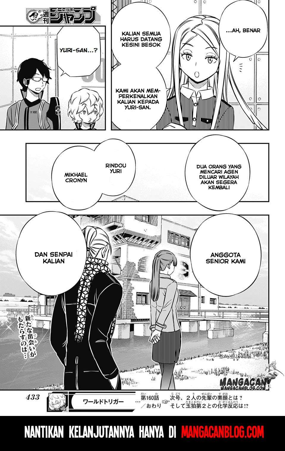 World Trigger Chapter 160 Gambar 19